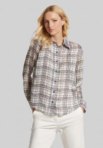 Рубашка MIT UNIKAT-PRINT MADELEINE, белый