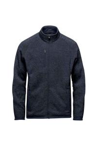 Флисовая куртка Avalante Heather с молнией во всю длину Stormtech, темно-синий