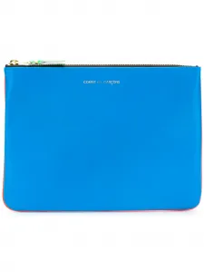 Кошелек дизайна колор-блок Comme Des Garçons Wallet, синий