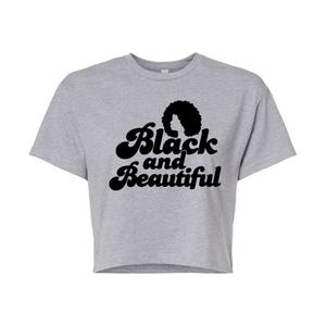 Черная стильная укороченная футболка для подростков Licensed Character, серый