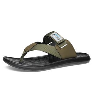 FAPAI Зеленые мужские шлепанцы, цвет Green