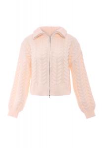 Толстовка myMo Strickjacke, белый