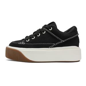 PAVEA Высокие низкие кеды для скейтбординга унисекс черные, цвет Black