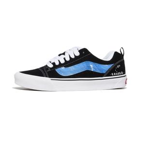 Knu Skool устойчивые к истиранию низкие кроссовки для скейтбординга unisex Vans, черный