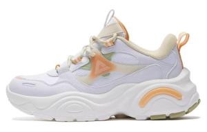 Кроссовки PEAK Lifestyle Shoes Women's Low-top Great White/orange, белый/оранжевый
