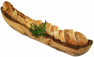 Чаша для хлеба из оливкового дерева, изготовленная из оливкового дерева Olivenholz-erleben 40 см, коричневый