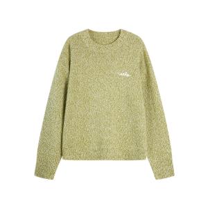 ELLE Свитер Women's Green Crew Neck Moderate Others