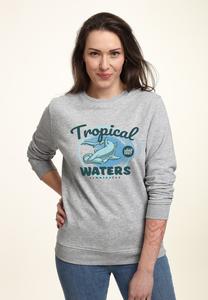 Толстовка MATT KEELING TROPICAL WATERS Henry Tiger, цвет Heather Grey