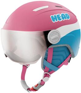 Head Шлем Maja visor pink/blue XXS