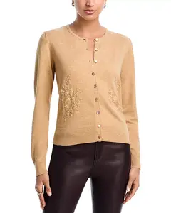 Кардиган с вышивкой «Кармела» Lost And Wander, бежевый