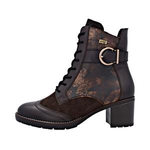 Ботильоны на шнуровке REMONTE D2A77, Dark brown