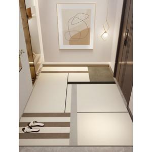 Xinglianxin Ковер 120х120 см для прихожей, ПВХ, режется, легко чистить