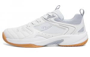 Кроссовки Warrior Wing Series с амортизацией, противоскользящие, износостойкие, дышащие низкие повседневные унисекс бело-серые