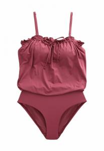 Купальник Next REGULAR FIT, Burgundy Red/Red