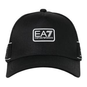 Бейсболка мужская черная ARMANI EXCHANGE из полиэстера и хлопка