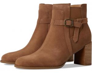 Женские короткие ботинки VIONIC Vivette Zip, Hazelnut Suede