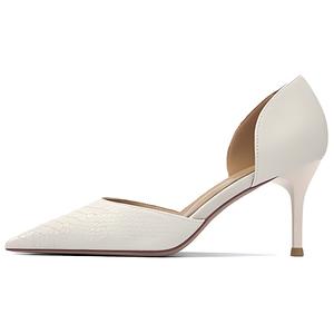 Lan Miao Стройные каблуки на высоком каблуке для женщин экрю, цвет Ecru