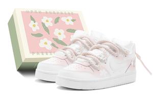 Кроссовки Nike Court Borough Kids' Skateboarding Shoes Grade School, розовый