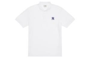 Футболка поло New York Yankees Basic Logo SS24 унисекс цвета айвори MLB