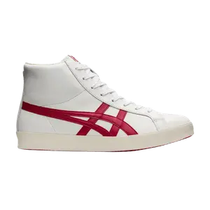 Кроссовки Onitsuka Tiger Fabre High NM White Classic Red, белый