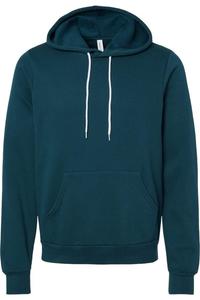 Толстовка с капюшоном из губчатого флиса BELLA + CANVAS, цвет atlantic