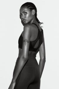 Спортивный бюстгальтер drymove high support H&M, черный