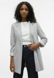 Блейзер LONG Vero Moda, темно-серый