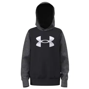 Худи Under Armour Rival Fleece Colorblock Garphic, черный