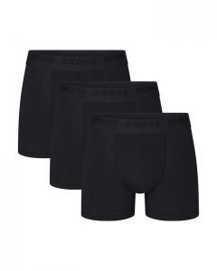 Эластичные боксеры 3", набор из 3 шт. SKIMS, черный