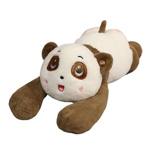 Очаровательная коллекция плюшевых кукол хаски высотой 45см/60см/80см MLING, коричневый