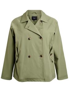 Пальто межсезонное Zizzi, зеленый