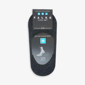 Классные носки 24/4 с низким вырезом из смесового хлопка Falke, цвет anthramel