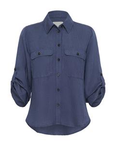 Блуза Part Two Rayani, темно-синий