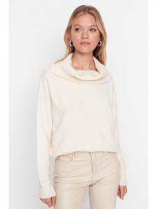 Пуловер trendyol, кремовый