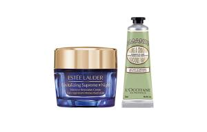 ESTEE LAUDER Yashilandai мультидействующий ночной крем для сияния + крем для руки набор для ухода увлажняющий