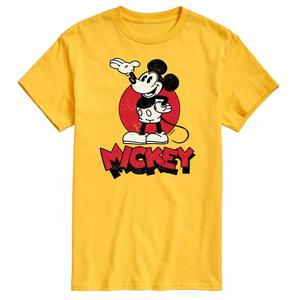 Мужская футболка с рисунком Disney's Mickey Heritage Licensed Character