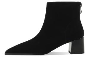 Ботильоны женские черный/коричневый Boerdiqi