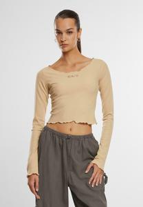 Топ Karl Kani Long sleeved top, Sand