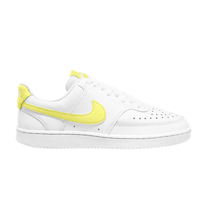 Кроссовки Nike Wmns Court Vision Low 'White Light Zitron', белый