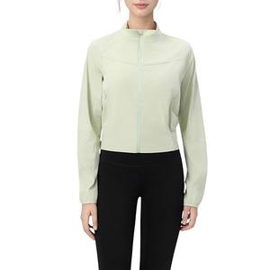 Женская легкая куртка-бомбер на молнии со стойкой и slim fit Anna-Kaci, Green