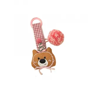 Милый плюшевый кулон с мультяшными персонажами Apple Bear Puppy And Bunny Collection высотой 12 см Jinnew, Hats & Caps Bear Pendant