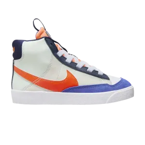 Кроссовки Blazer Mid, цвет Midnight Navy Team Orange