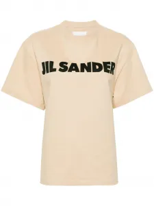 Футболка с логотипом JIL SANDER, нейтральный