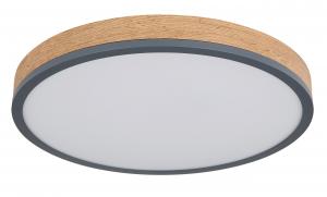 Потолочный светодиодный светильник с регулировкой яркости, степень защиты IP20 Globo, графит/опал/темно-коричневый