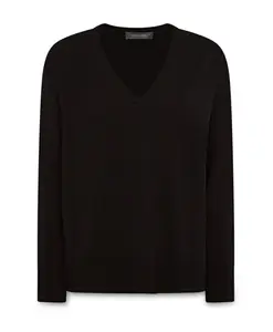 Свитер с V-образным вырезом Elena Mirã², черный