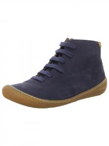 Классические ботильоны синего цвета El Naturalista