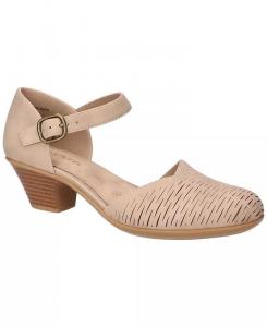 Женские босоножки Justina на блочном каблуке Easy Street, коричневый/бежевый