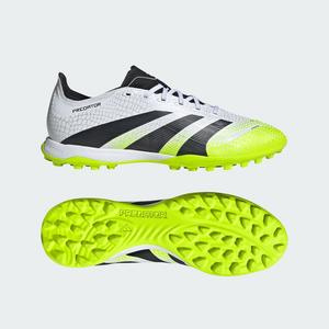 Бутсы Adidas Predator League Turf Cleats, цвет Cloud White/Core Black/Lucid Lemon