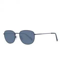 Черные овальные поляризованные солнцезащитные очки в металлической оправе Timberland, черный