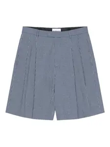 Шорты в клетку Givenchy, синий